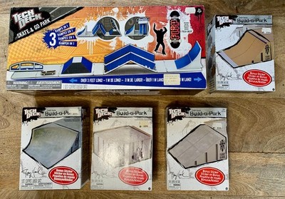 VINTAGE Tech Deck Tony Hawk CORNER BOWL + Skate Go Park 90er Konvolut NEU OVP