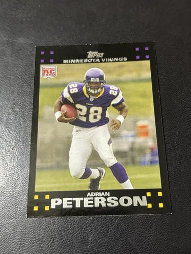 2007 Topps Adrian Peterson Rookie Card #301