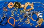 Lot of 20 Pieces of Vintage Costume Jewelry