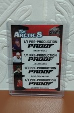 1/1 Leaf Metal Legends 2025 The Arctic 8 - Hull, Oates, Dino Ciccarelli, Boenick