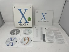 Apple Mac OS X 10.1.3 Original Retail Box Boxed W/ OS X, OS 9, iPhoto, Dev Tools