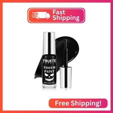 YBUETE Professional Halloween Black Tooth Paint for SFX Makeup