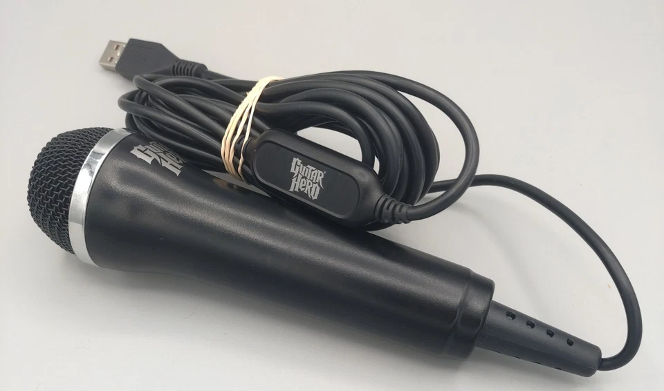 Guitar Hero  Microphone  PlayStation 2, PlayStation 3, Xbox 360, Wii, and PC - Image 2 of 2