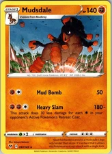 Mudsdale 097/185 Rare Regular SWSH04: Vivid Voltage NM