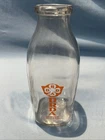 Vintage Antique Quart Glass Milk Bottle DRDA Denver Colorado