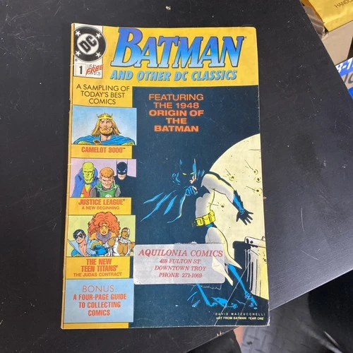 Batman and Other DC Classics #1 DC Comic Rare Collectible Vintage Fair Shape