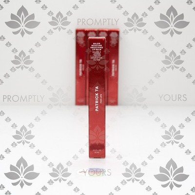 PATRICK TA Major Smoothing Hydrating Tinted Lip Balm Strawberry Shortcake NEW
