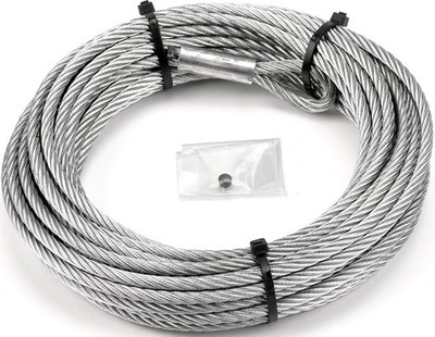 WARN 100973 Service Part - Wire Winch Rope Kit, Fits: VRX and AXON - 1/4'' x 50'