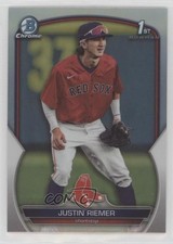 2023 Bowman Draft Chrome Refractor Justin Riemer #BDC-182 01wt