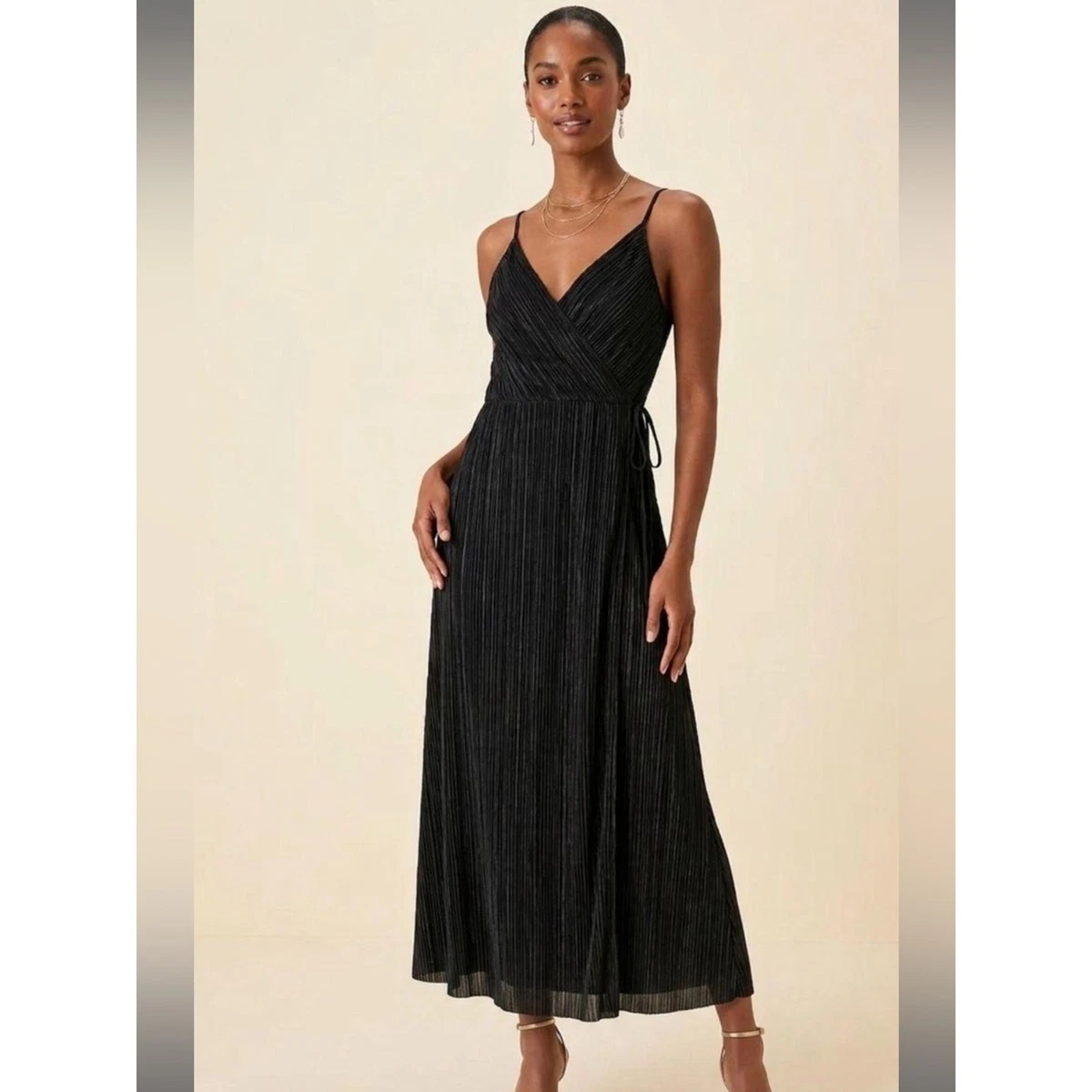 h&m grey pleated dress Dresses for Women for sale race-day