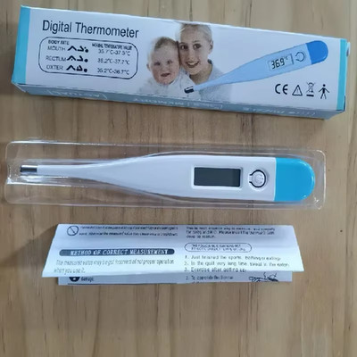 Digitales Wasserthermometer genaue Temperaturmessung für Mund und Achsel Fieber Ale