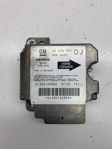 Opel Vectra B 2000 Airbagsteuergerät 24416701DJ DRA25634