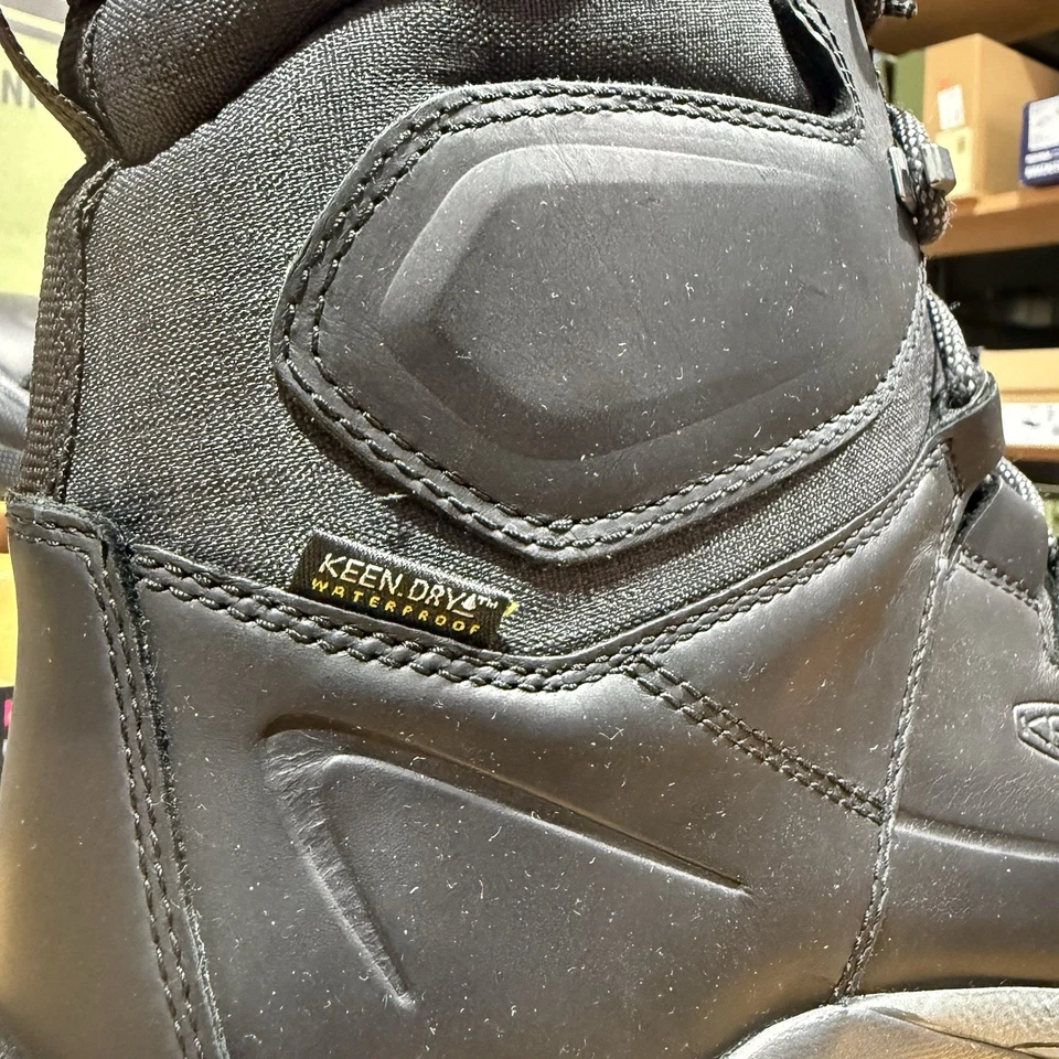 BOTAS DE ENCAJE KEEN TARGHEE ALTO POLAR Aisladas Impermeables 11.5 M Ajuste Negro/Cuervo Foto 4 de 4