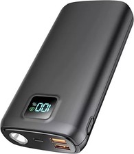 Portable Charger, 30000mAh Power Bank Quick Charging with 2 USB ,1 Type-C Output