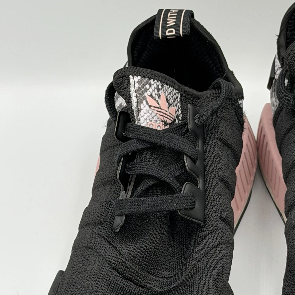 Adidas Originales NMD R1 Mujer Talla 11 Negro Zapatos para Correr Tenis FW5278 Rosa Foto 4 de 4