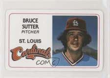 1981 Perma-Graphics/Topps Credit Cards Bruce Sutter #024 HOF