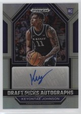 2023-24 Panini Prizm Draft Picks Silver Keyontae Johnson #DPA-KYJ Auto 0ud4