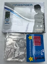 TruMedic Electronic Tens Unit Pulse Massager PL-009 + 44 SelfAdhesive Electrodes