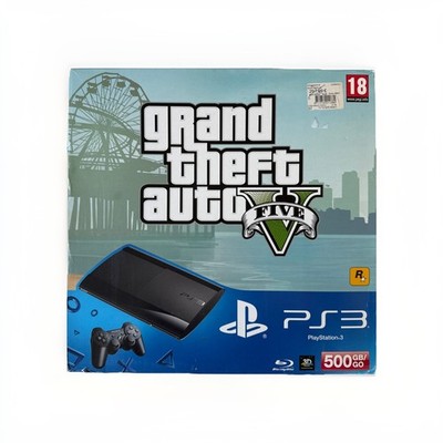 Sony Playstation 3 - GTA V Edition | Five | PS3 | Sealed | Vintage | MISB | NEU