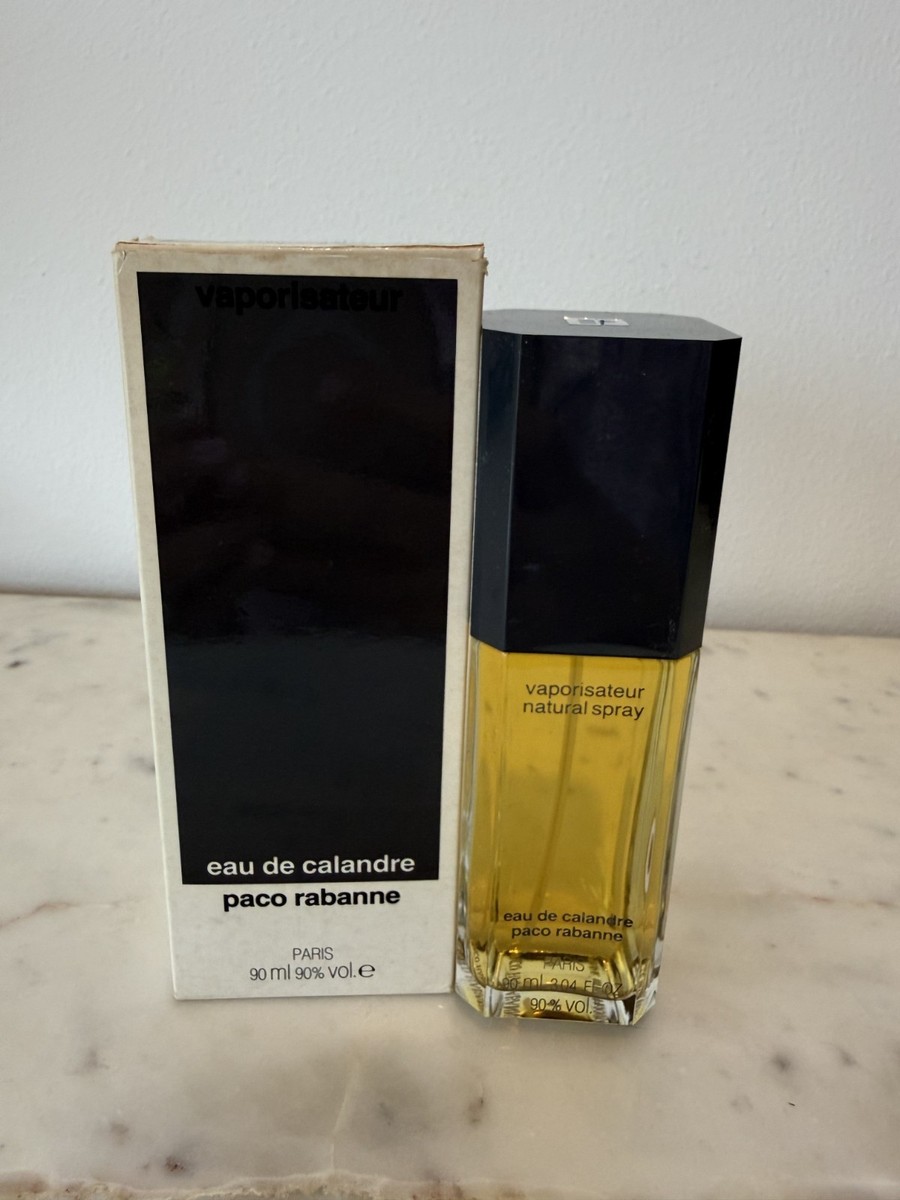 Paco Rabanne Eau De Calandre EDT Spray 90ml (Vintage) | eBay