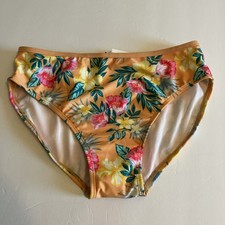 Target Art Class Tropical Orange Bikini Bottom Girls Size 18 C580