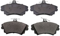 Vorderachse Denckermann B110814 Bremsbelagsatz, Scheibenbremse FüR Mitsubishi,Vo