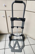 Magna Cart Steel Foldable Hand Truck with Telescoping Handle and 5" Rubber Wheel