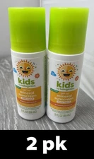 2pk Kids by Babyganics SPF 50 Mineral Sunscreen Totally Tropical 3oz ea Exp 3/26