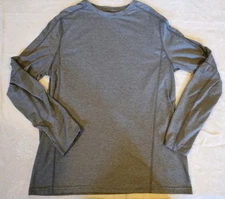 Swiss Tech Shirt Men's Size Medium Gray