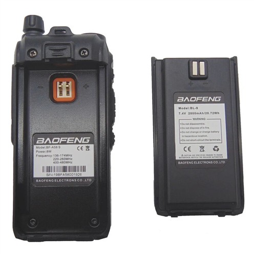 NEW BaoFeng A58S VOX FM CTCSS/DCS 128CH Tri Band VHF/UHF Portable Walkie Talkie - Picture 4 of 10