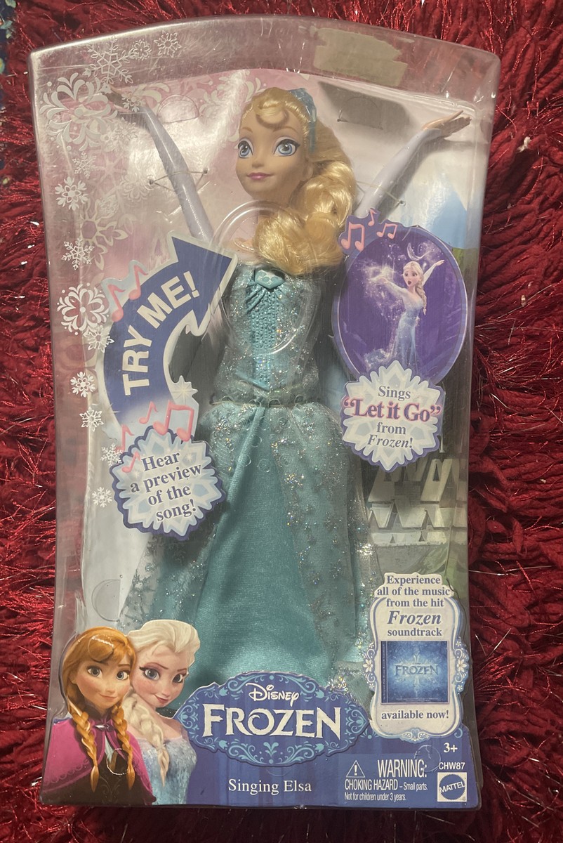 Disney's Frozen Singing Snow Princess Elsa Doll Sings 