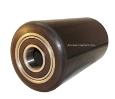 3VLS105AS 3.25" x 5" Prime Mover Load Wheel w/ Bearings, Poly on Cast Iron