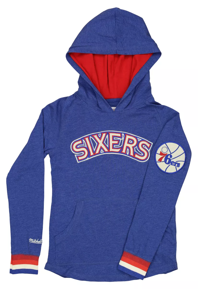 Mitchell and ness 76ers hoodie hotsell