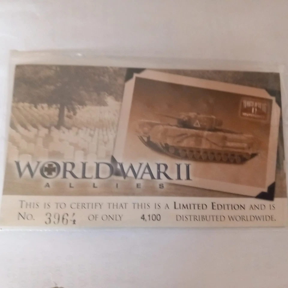 CORGI TOYS WORLD WAR II  ALLIES CHURCHILL II DIE CAST scala 1/50 - Immagine 2 di 2