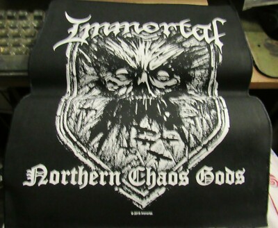 IMMORTAL COLLECTABLE RARE VINTAGE BACKPATCH BACK PATCH 2018