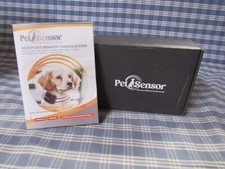 Pet Sensor E-Collar Basic with 5 Fobs Indoor Dog Boundary Open Box FREE SHIP.