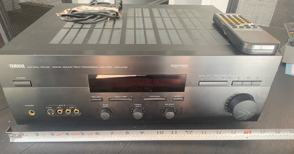 Yamaha Amplifier DSP-A780 Natural Sound digital field