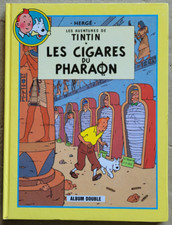 Tintin Cigares du Pharaon & Le Lotus Bleu HERGE éd France Loisirs
