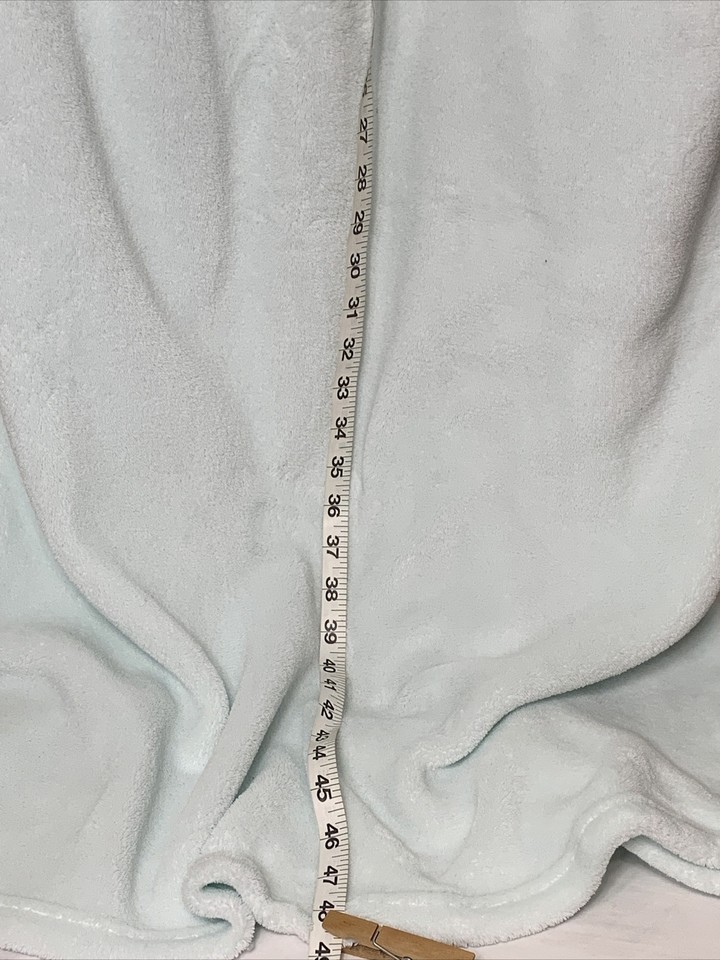 Vintage Miss Elaine Plush Robe Soft Fleece Full Zip Front House Coat