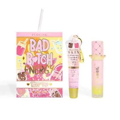 PLOUISE P Louise Bad Bitch Energy Lip Duo - Matt and Gloss Set, Long Lasting!