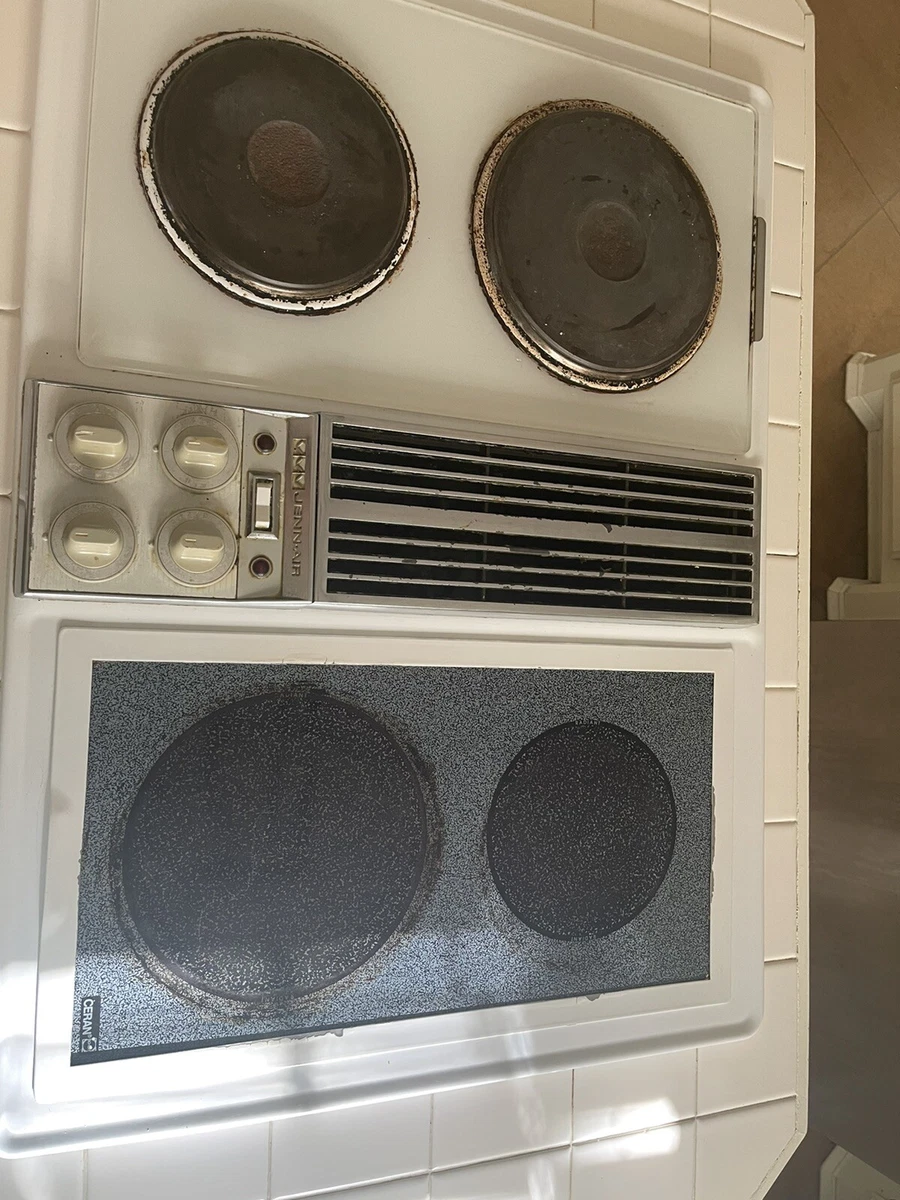 Jenn Air 30 Electric Downdraft White Cooktop Element eBay