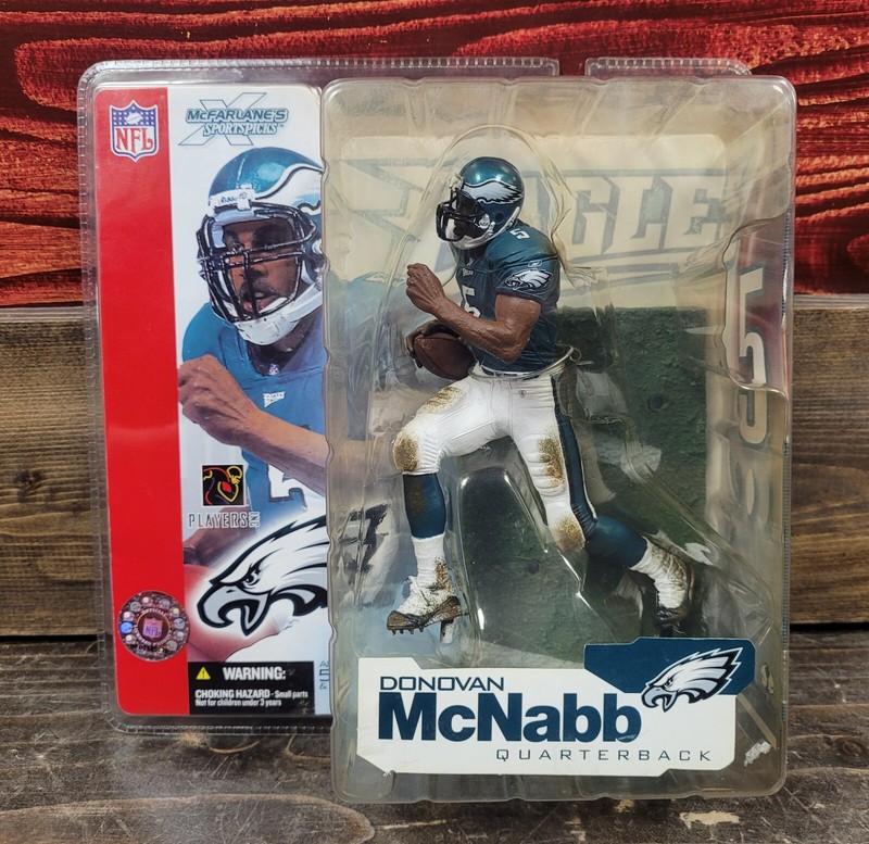 Mcfarlane Sportspicks Philadelphia Eagles Donovan McNabb (YELLOWING) (NEW)