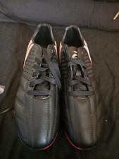 Mens Patrick Rugby Boots PWRX RGBY Black Red White Boots Size UK 9 (BRAND NEW)