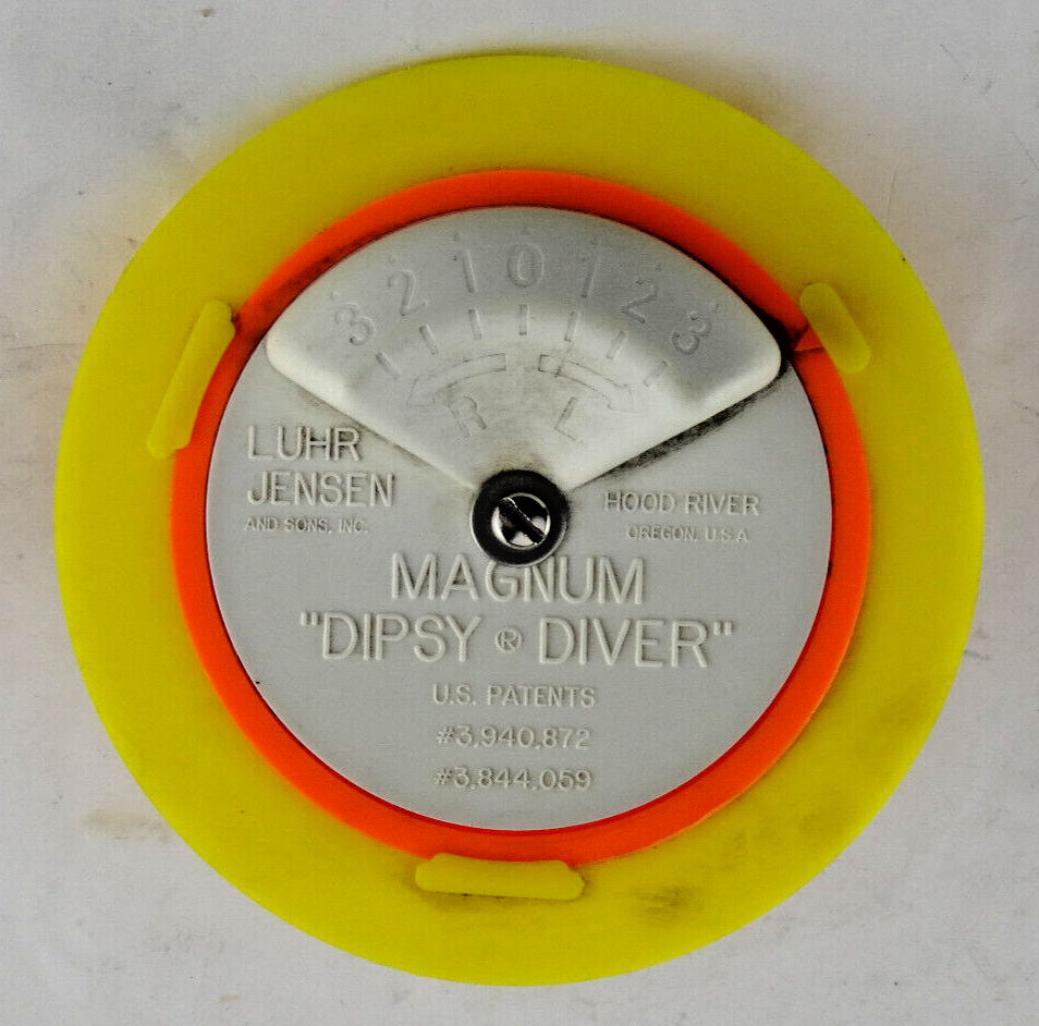 Luhr Jensen Magnum Dipsy Diver with Monster Ring Preowned Free