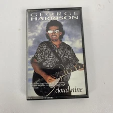 GEORGE HARRISON CLOUD NINE Cassette Tape 1987 Rock Pop
