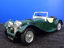 Bburago 1:18 Jaguar SS 100 1937 grün  Modellauto A 2066