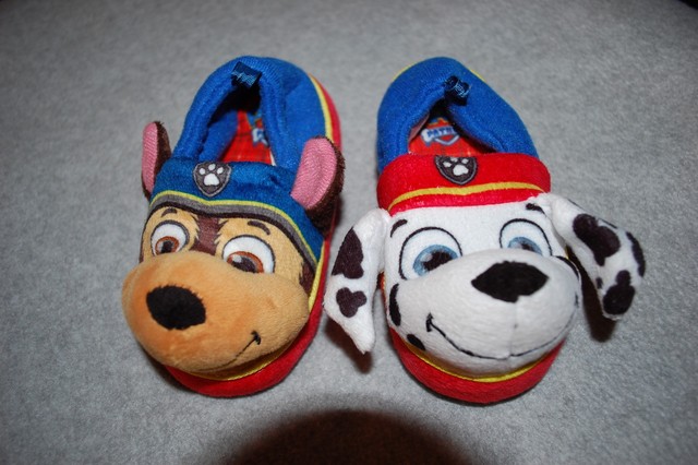 chase slippers paw patrol