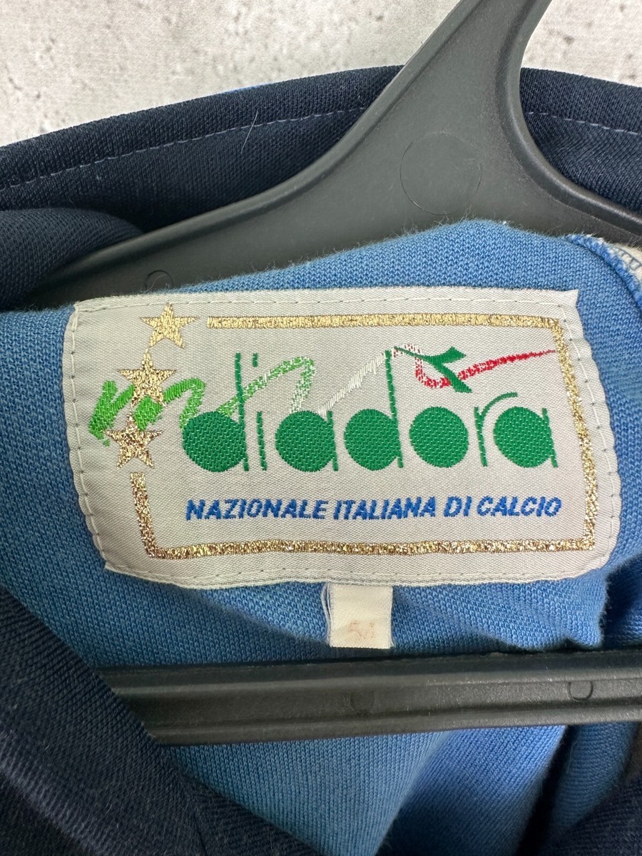 ITALY 1990s TRAINING FOOTBALL TRACKSUIT DIADORA NATIONAL