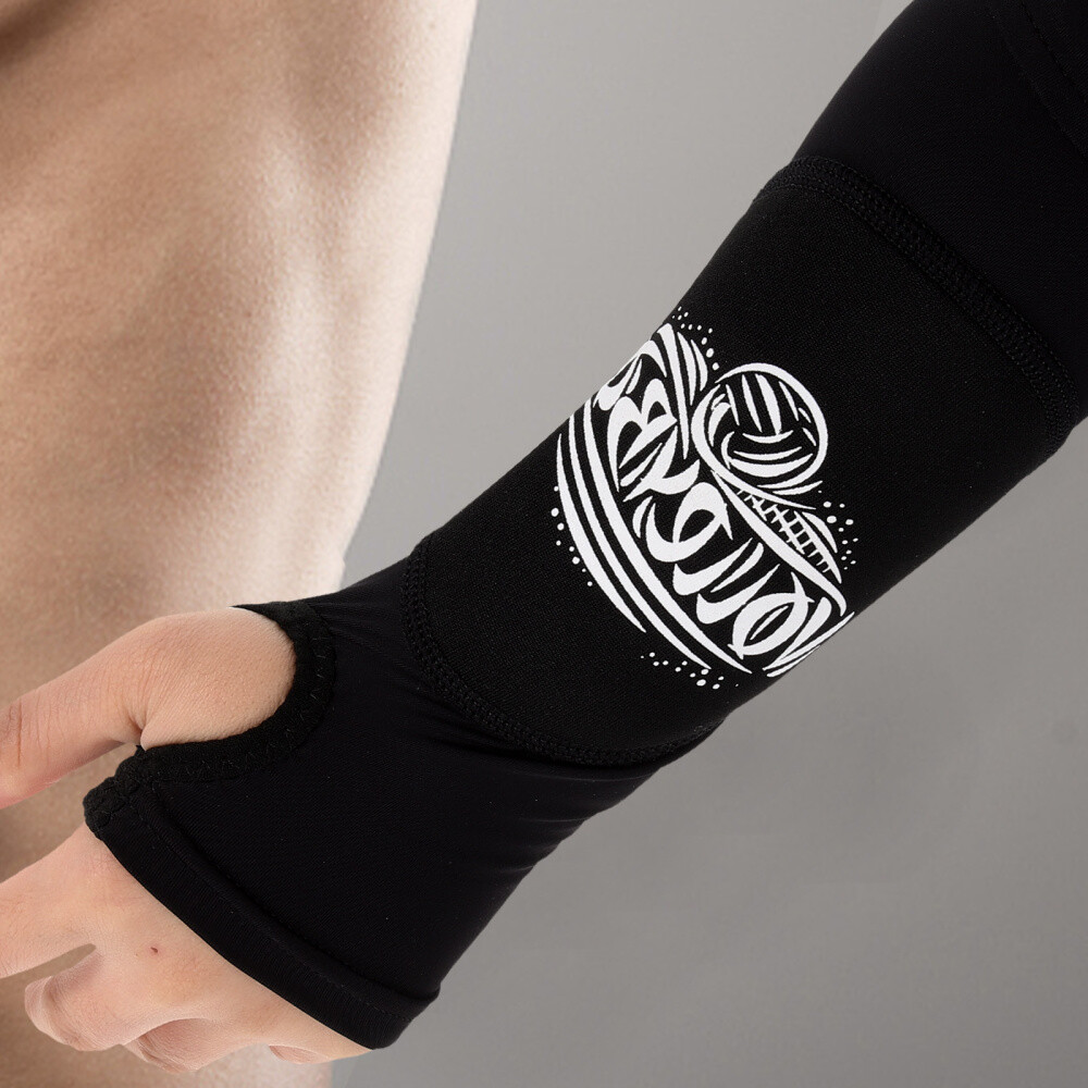 1 Pair Volleyball Wrist Brace Sports Wrist Protector Elastic Arm Band