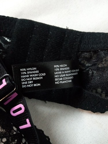 XOXO Intimates Bra Size 36D Black Women's Everyday Sexy (48) - Picture 6 of 9